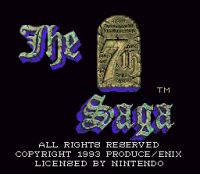 7th Saga 1 - Cliquez pour voir des screenshot !