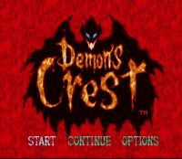 Demon's Crest - Cliquez pour voir des screenshot !