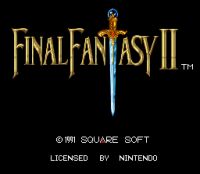 Final Fantasy II - Cliquez pour voir des screenshot !