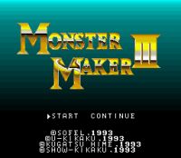 Monster Maker 3 - Cliquez pour voir des screenshot !