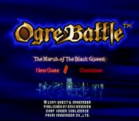 Ogre Battle_The March Of The Black Queen - Cliquez pour voir des screenshot !