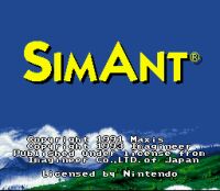 SimAnt - Cliquez pour voir des screenshot !