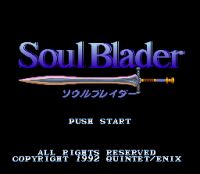 Soul Blader - Cliquez pour voir des screenshot !